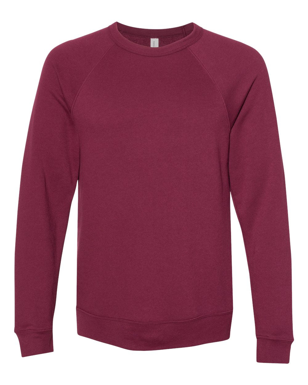 Sweatshirt - Sponge Fleece Raglan Crewneck Sweatshirt - BELLA + CANVAS
